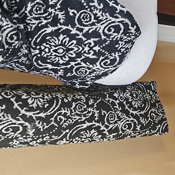 TWENTYONE BLAZER ZIPER BLACK WHITE DESIGN M MEDIUM TWENTY ONE FOREVER 21 - Picture 4 of 11